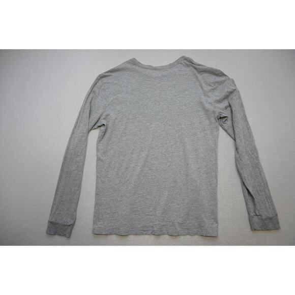 Burton Long Sleeve Tee Shirt Performance Gray Graphic Mens Size Medium - Picture 8 of 8